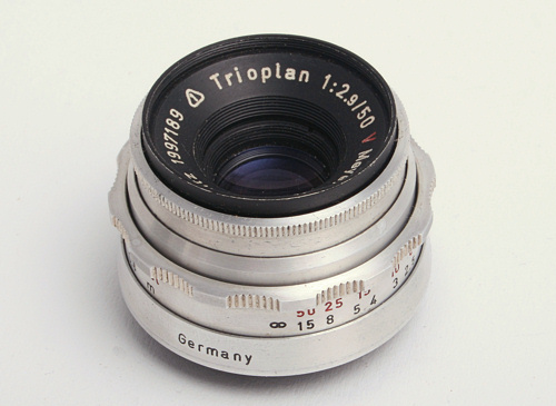 Meyer-Optik Görlitz Trioplan 50 mm f/ 2.9